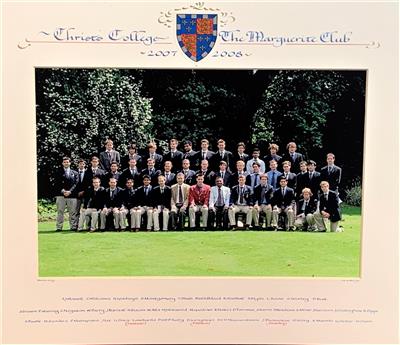 cc01349 The Marguerites 2007 8.jpg; cc01349; Christ's College Marguerites 2007/8; Photograph